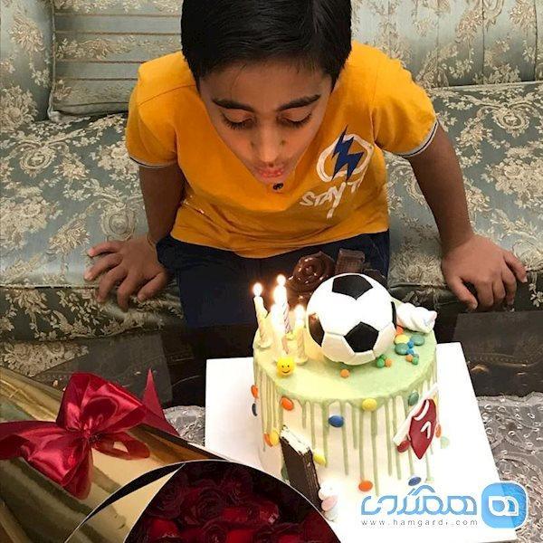 جشن تولد پسر المیرا شریفی مقدم در وضعیت قرنطینه عکس جشن تولد پسر المیرا شریفی مقدم در شرایط قرنطینه