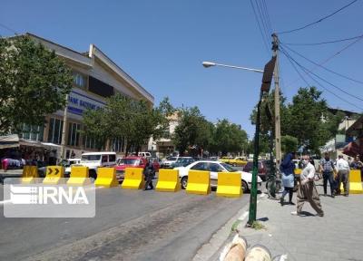 خبرنگاران اعمال محدودیت های ترافیکی در شهر سقز اجرا شد