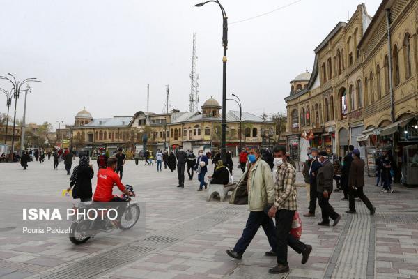 تصاویر، همدان در شرایط قرمز