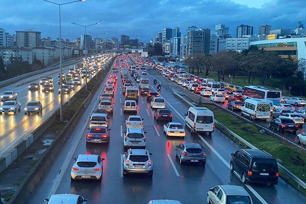 شرایط ترافیک روز استانبول