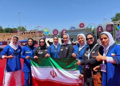 دختران کشتی گیر ایران در آسیا قهرمان شدند