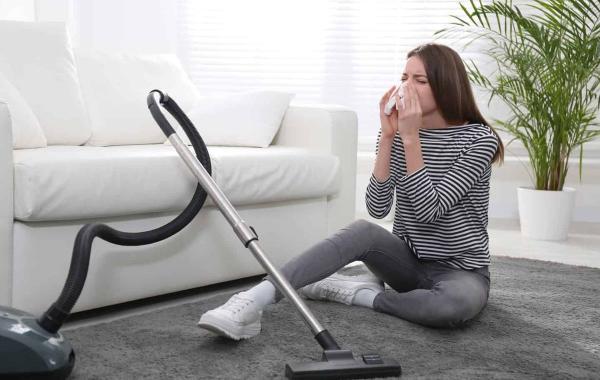 نکات مهم تمیز کاری خانه برای افرادی که آلرژی دارند